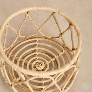 Maceta de Ratán Natural, Hecha a Mano, Cesta de Mimbre para Plantas, Decoración para el Hogar y Jardín, para Plantas de Interior y Exhibiciones Decorativas - Product Image 2