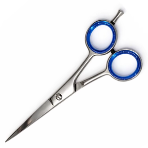 Tijeras de Peluquería Profesionales de Acero Inoxidable para Diestros, Mango Mediano, Cuchilla Afilada, para Salón de Belleza - Product Image 1