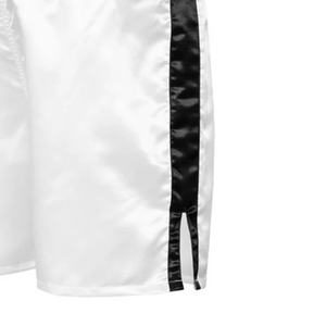 Pantalones cortos de entrenamiento de boxeo tela transpirable flexible cómodo diseño personalizado adecuado para entrenamiento de gimnasia práctica de lucha pantalones cortos - Product Image 4