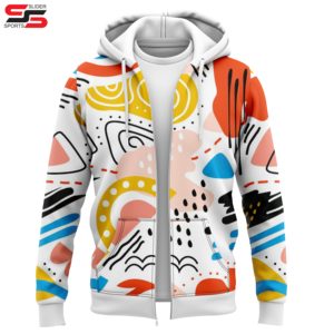 Sweats à capuche personnalisés sublimés vierges de haute qualité Sweats à capuche en polyester pour hommes - Product Image 3