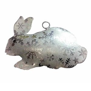 Artículo al por mayor Nuevo diseño 2025 Acabado Diseño vintage Artesanía India Metal y madera Árbol de Navidad Decoraciones colgantes Artículo - Product Image 3