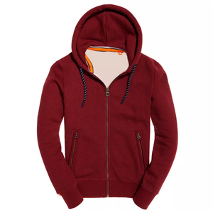 Sweatshirts à capuche pour hommes, bon marché, unis, brodés, 100% coton, surdimensionnés, chauds pour l'hiver, pour un usage quotidien - Product Image 5