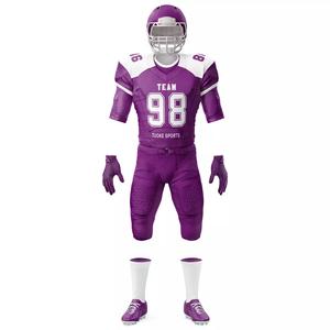 Uniformes de Fútbol Americano para Adultos de Alta Calidad GFA para Entrenamiento, Manga Corta, 100% Poliéster, Color y Logotipo Personalizables - Product Image 6