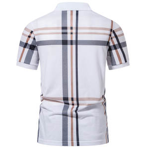 High Trending Hommes Respirant pour T-shirts Polo Tissu Unique en Vente - Product Image 6