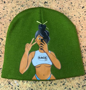 High Quality Soft Fashion Winter <b>Beanie</b> Cap Custom Logo Embroidery Breathable <b>Waterproof</b> 100% Acrylic Unisex Adult Adjustable - Product Image 4