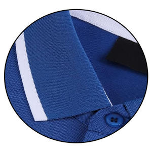 Alta calidad 100% algodón poliéster soporte con cuello para Polos personalizados OEM hombres en blanco Golf camisetas al por mayor de punto sólido - Product Image 4
