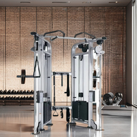 Promo Terbatas Alat Latihan Multifungsi Unisex Berkualitas Tinggi untuk Rumah, Set Gym untuk Latihan Kaki, Punggung, Dada, Cocok untuk Penggemar Kebugaran