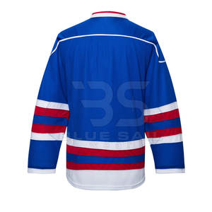 เสื้อทีมฮอกกี้น้ำแข็งคอวี ผลิตจากผ้าระบายอากาศได้ดี เหมาะสำหรับการฝึกซ้อมที่ต้องการความเร็ว เสื้อกีฬาบนลานน้ำแข็งน้ำหนักเบา - Product Image 2