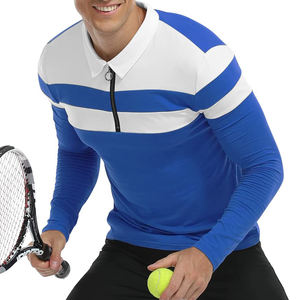 Venta al por mayor caliente de poliéster de algodón personalizado impreso ropa informal de los hombres polos personalizados con logotipo bordado polos de los hombres - Product Image 6