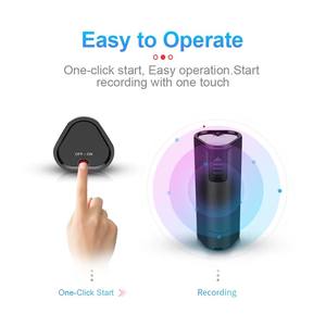 Grabadora de Conferencias Inteligente HD Profesional de Fábrica Q51 MP3AI, Grabadora de Voz Encriptada con Reducción de Ruido, Formato de Audio WAV - Product Image 2