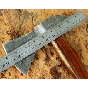 Custom Handmade Carbon Steel Viking <b>Axe</b> Bearded <b>Axe</b> Survival Outdoor <b>axe</b> With Wooden <b>Handle</b> carbon Steel <b>Axes</b> - Product Image 3