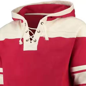 OEM Design personnalisé 2025 Nouveau design Sweat à capuche de hockey sur glace sportif pour hommes Design personnalisé Sweat à capuche de hockey sur glace grande taille pour hommes - Product Image 6