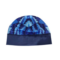 Gorro de Poliéster y Elastano para Correr, Gorro de Calavera con Forro de Satén, Gorro Deportivo de Invierno con Logotipo Personalizado, Gorro Elástico con Logotipo Personalizado