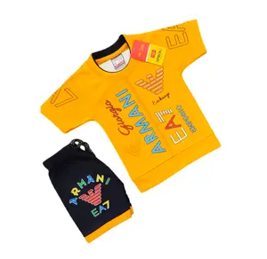 High on Demand Highly Durable Kids 2 Piece Clothing Set with Custom Service Provided from India