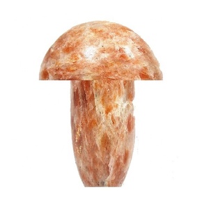 Seta de cristal de alta calidad, piedra solar, cuerpo Gua Sha, herramienta de masaje de raspado Natural, hongo de piedras preciosas faciales, venta al por mayor - Product Image 6