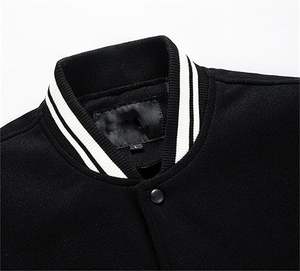 OEM/ODM Hombres Varsity Jacket Baseball Ligero de manga larga Bomber Jacket Down Letterman Jacket Abrigo de invierno para los hombres - Product Image 3