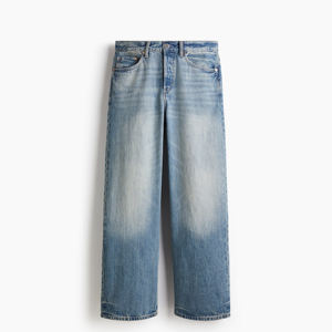 Jeans de Mezclilla de Corte Holgado para Hombre y Mujer, Pantalones Casuales de Diseño Clásico, Tela Cómoda, Uso Diario Urbano - Product Image 6