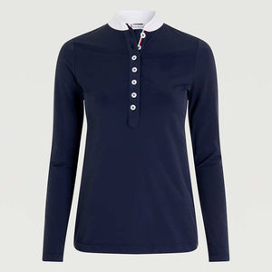 Material cómodo OEM, capa base ligera y para montar a caballo, ropa ecuestre, capa base de poliéster para mujer con logotipo personalizado - Product Image 6