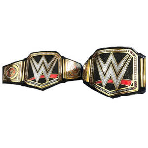 Ceinture de champion de boxe poids lourd, ceinture de lutte en cuir sur mesure, ceinture de champion de MMA avec plaques en zinc - Product Image 2