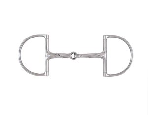 บิตม้าคุณภาพสูงแบบ E-Ring Snaffle พร้อมปากม้าทำจากสแตนเลสสตีลแบบเกลียวขัดเงาสำหรับการขี่ - Product Image 5