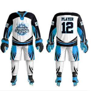 New Custom Design High Quality Ice Hockey Jersey Adults Team Apparel Sports Wear Wholesale Price <b>Shirt</b> Style Ice Hockey Uniform - Product Image 5