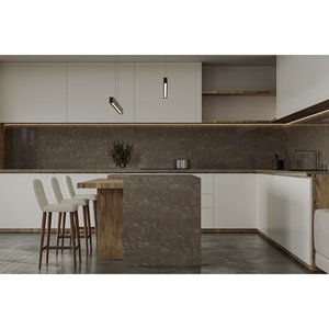 <b>Prime</b> Core Custom Kitchen Bathroom Vanity Tops Quartz Countertops Carrara Calacata Eco-Friendly Fire Resistant 1 Year Warranty - Product Image 1