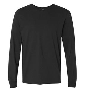 Venta al por mayor de camisetas de manga larga de cuello redondo suave personalizadas de gran tamaño para hombres deportes correr Joggers Fitness gimnasio comodidad - Product Image 5