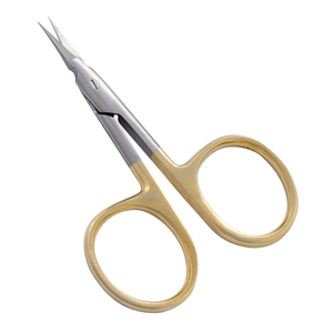 Ciseaux de pêche durables personnalisés avec boucles dorées, ciseaux fins et durables à usage multiple à vendre - Product Image 2