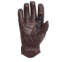 Nuevo producto, guantes de carreras de cuero para motocicleta Unisex para corredores, guantes de motocicleta transpirables anticaída
