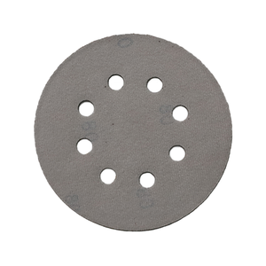 Ampelas perekat 8 lubang kait dan <span class=keywords><strong>Loop</strong></span> kualitas tinggi cakram Velcro 5 "125mm cakram pemoles abrasif OEM dapat disesuaikan - Product Image 2