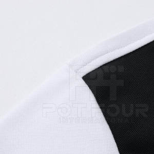 100% algodón para hombre para Polo Camiseta cómoda tela de punto de secado rápido diseño de patrón sólido antiarrugas - Product Image 6