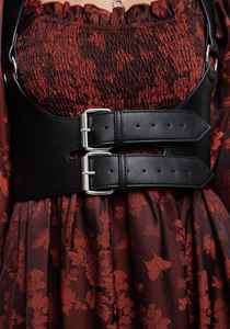 Black Genuine <b>Leather</b> Fashion <b>Harness</b> Belt Chest Adjustable Customizable Color & Logo Men's Gift LWH-0075 - Product Image 5