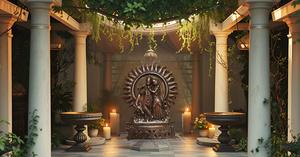 Handmade <b>Decorative</b> Radha Krishna Statue Metal Sculpture for Home <b>Decor</b> & Wedding Gifting Made in India - Product Image 6