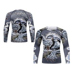 เสื้อแขนยาวระบายอากาศได้สำหรับผู้ชายสามารถปรับแต่งได้สำหรับผู้ชายเสื้อรัดรูปแบบใช้ได้ทั้งชายและหญิง - Product Image 5