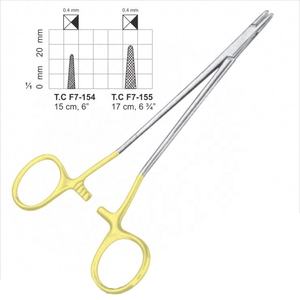 Pinza Portaagujas Quirúrgica Astrin de 9.5 Pulgadas, Manual, de Acero Inoxidable de Grado Quirúrgico, Instrumentos Médicos con Certificación CE - Product Image 1