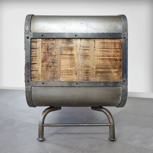 ตู้วางทีวีสไตล์อินดัสเทรียลทันสมัย ขนาด 150 ซม. ทำจากไม้ สำหรับห้องนั่งเล่น โรงแรม ห้องนอน อพาร์ทเมนต์ สำนักงาน อาคาร - ดีไซน์แมนเชสเตอร์ - Product Image 2