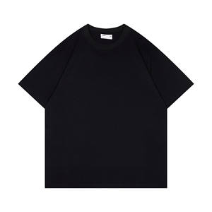 เสื้อยืดคอกลม 280 กรัม คุณภาพสูงจากโรงงาน ทรงโอเวอร์ไซส์ ใส่สบาย สไตล์ไฮสตรีท ผ้าฝ้าย 100% แขนสั้น ดีไซน์เรียบๆ รับสกรีนลายตามสั่ง - Product Image 3