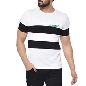 T-shirt Homme Coupe Boxy Personnalisé 230g en Coton Lourd 100% Coton Teint Uni Épaules Tombantes Coupe Classique Écologique - Product Image 1