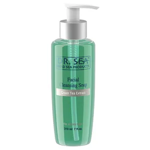 Miglior sapone detergente per il viso-estratto di tè verde 210 ml dal Dr. SEA Cosmetics prodotti del mar morto israele campioni gratuiti consegna veloce