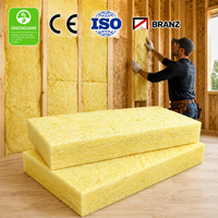 Paneles de Lana de Vidrio de Alta Calidad Estándar UL723 R4.0 R4.1, Aislamiento Acústico de Lana de Vidrio para Edificios Residenciales