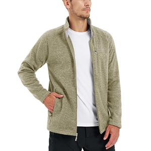 Vente de gros Veste universitaire en polaire personnalisée Poches latérales Veste Letterman vierge pour homme Veste de baseball décontractée pour homme - Product Image 2
