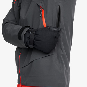 Mens Waterproof Ski <b>Jacket</b> With OEM Custom Fit Wind Resistant Logo Branding For Outdoor Use And Private Label Options - Product Image 2