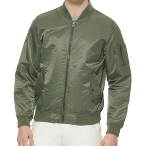 Vestes de baseball décontractées coupe étroite pour hommes blousons d'aviateur pour hommes conception personnalisée vêtements d'extérieur conception supérieure blouson d'aviateur pour hommes - Product Image 3