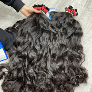 ¡Producto Popular! Proveedores de cabello humano Remy virgen tejido de pelo ondulado natural de pelo vietnamita crudo - Product Image 2