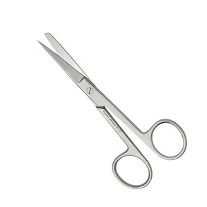 Juego de instrumentos médicos de tijera quirúrgica profesional afilada Roma recta de 125mm de la mejor calidad tarifa al por mayor - Product Image 2