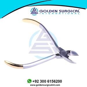 Alicates Cortadores de Ligaduras para Alambres de Ortodoncia Dental y Bandas Elásticas, Alicates Cortadores de Alambre Delgado de Acero Inoxidable para Dentistas - Product Image 4