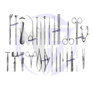 Juego de instrumentos quirúrgicos oculoplásticos de 28 piezas, kit completo para lagrimal y cirugía de párpados, kit completo - Product Image 5