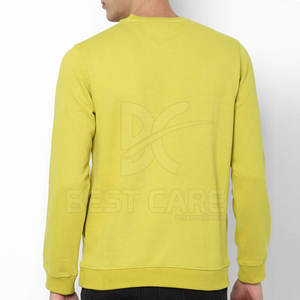 Pull basique d'hiver de haute qualité pour hommes, sweat-shirt à capuche uni à motif uni imprimé de logo personnalisé surdimensionné en polyester/coton - Product Image 3