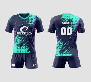 Nuevo Uniforme de Fútbol Diseño 2026, Conjuntos de Ropa Deportiva Personalizados, Uniforme de Fútbol Sublimado 100% Poliéster con Logotipo Personalizado - Product Image 1