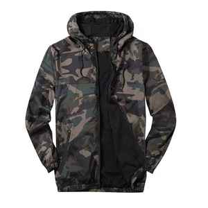 Men Casual Fashion Windbreaker <b>Zipper</b> <b>Jacket</b> Lightweight Men's Spring Windbreaker <b>Jacket</b> Customized Your Own Logo - Product Image 2